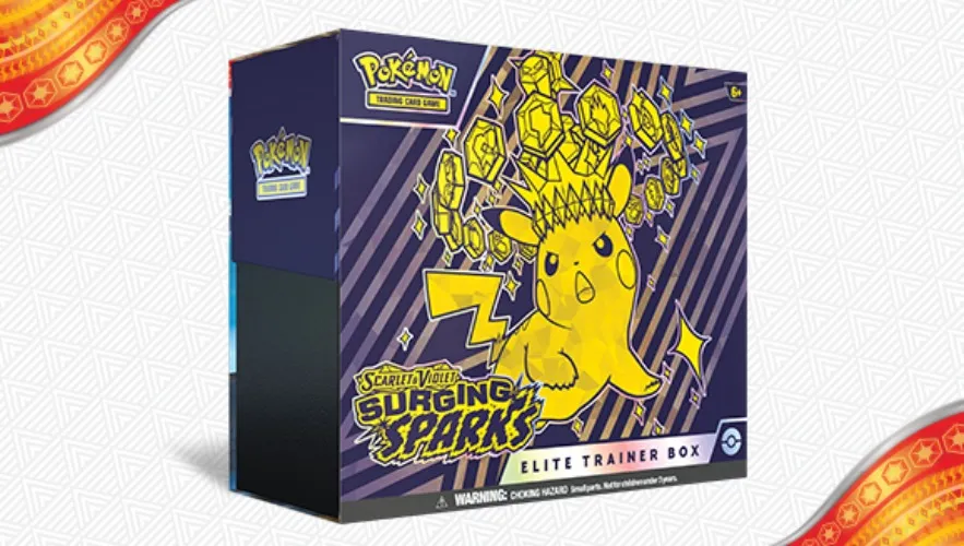 Pokemon tcg surging sparks etb