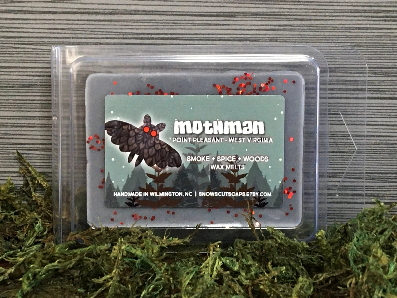 Mothman Wax Melts - Point Pleasant Winged Man - Cryptid
