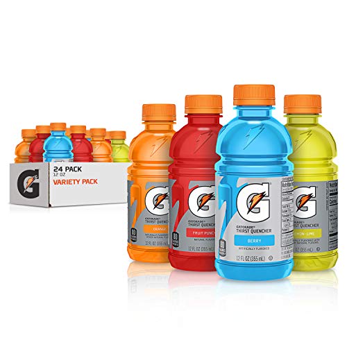 Gatorade Classic Thirst Quencher, Variety Pack, 12 Fl Oz (Pack of 24) - Classic Variety Pack - 12 Fl Oz (Pack of 24)