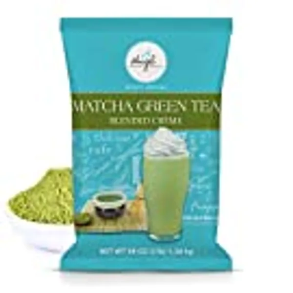 Angel Specialty Products Matcha Green Tea Blended Crème Mix [3 LB]