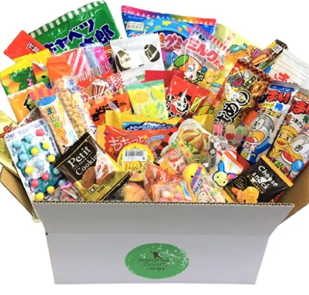 52 Japanese Candy and Snack Okashi Set - 