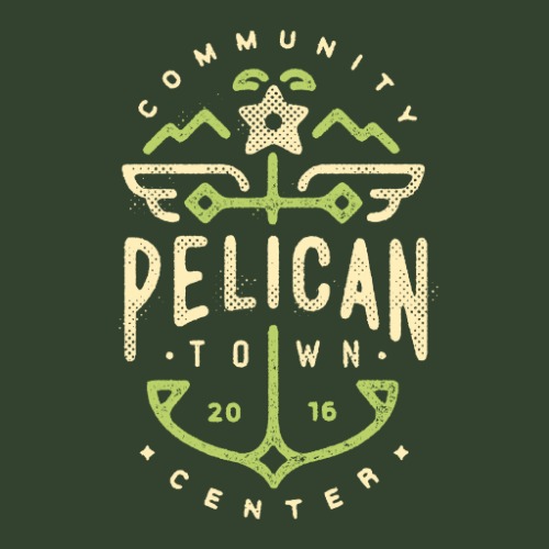 Pelican Town Community Center Hoodie | Unisex L / Alpine Green