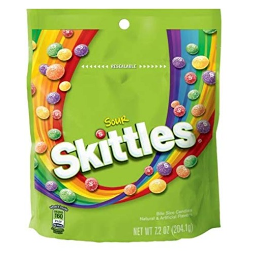Skittles Sours Bite Size Candies - 7.2oz スキトルズ サワー バイトサイズ キャンディー 204.1g [並行輸入品]