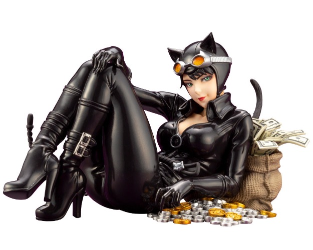 Batman - Catwoman - Bishoujo Statue - DC Comics Bishoujo - 1/7 (Kotobukiya) - Pre Owned