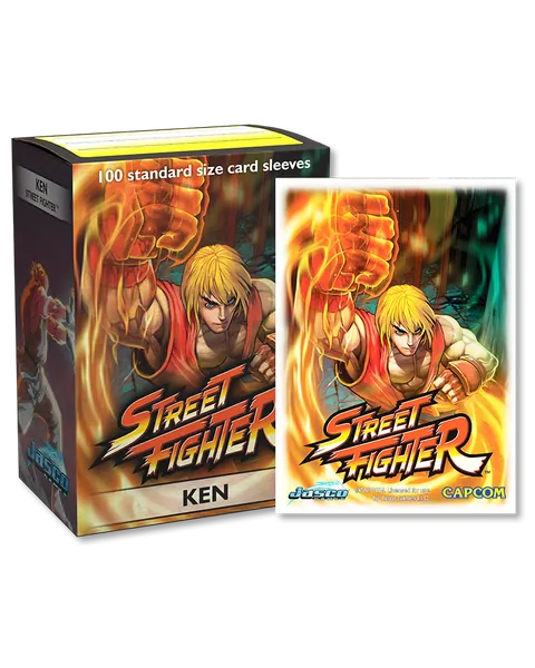 Street Fighter - Ken - Classic Art Sleeves - Standard Size