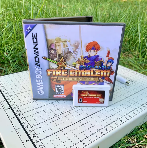 Fire Emblem: The Binding Blade English Trans. Premium Slim Case + GBA Game
