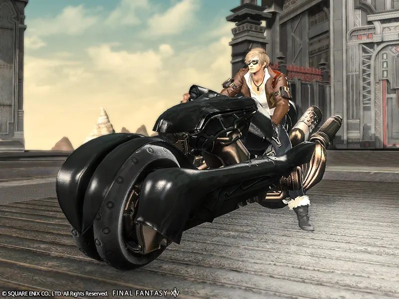 Mount: SDS Fenrir (Account-wide) | FINAL FANTASY XIV Online Store