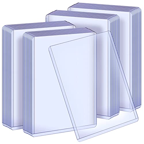 40 Count TopLoaders Card Sleeves for Trading Cards, Baseball Card Sleeves Holder Card Protectors Hard Plastic Top Loaders Fit for MTG, Yugioh, Sports Card