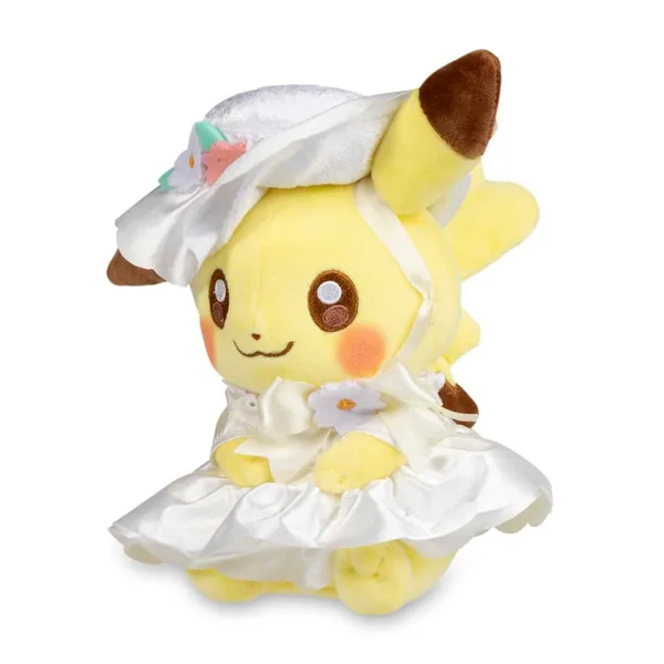 Pikachu Happy Spring Plush - 7 ¾ In.