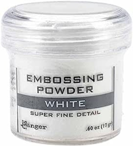 Ranger Embossing Powder, .60 oz, White