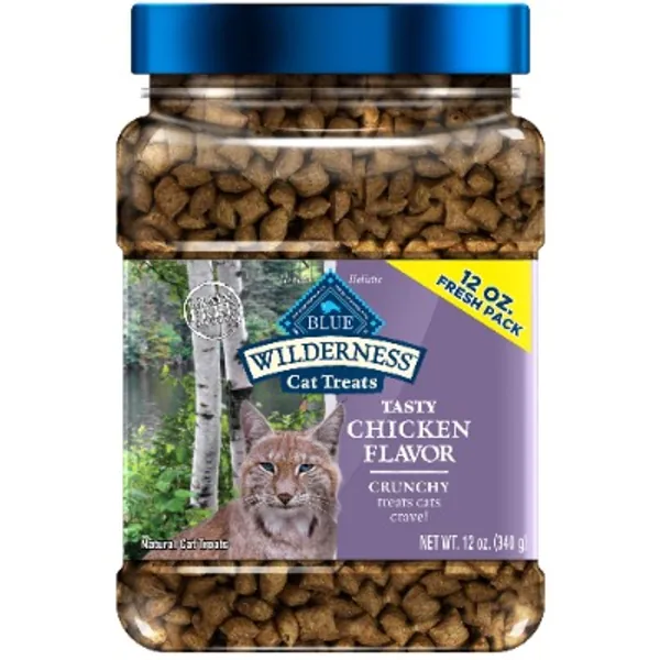 Blue Buffalo Wilderness Grain Free Crunchy Cat Treats