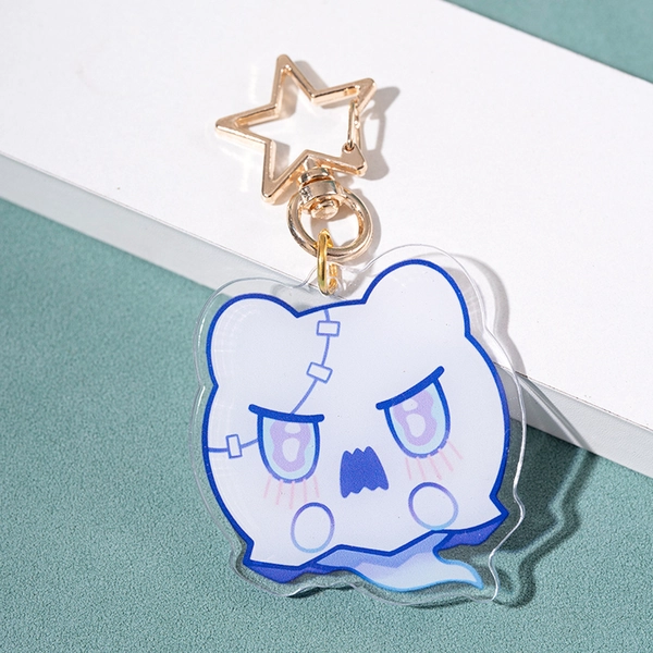 Wubbaboo Keychains Star Rail Phone Charm Astral Spirits Wubbaboo Acrylic Charm - Key Ring / C