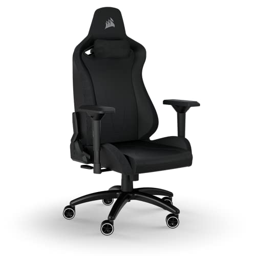 Corsair TC200 Gaming Chair, One Size, Black