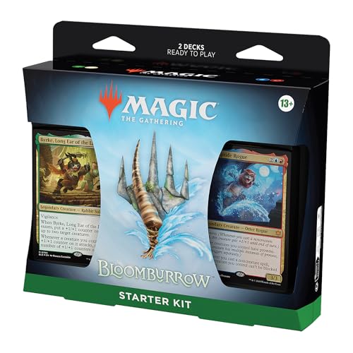 Magic: The Gathering - Bloomburrow Starter Kit | Learn to Play Magic with 2 Bloomburrow-Themed Decks | 2 Player Collectible Card Game for Ages 13+ (English Version) - Starter Kit