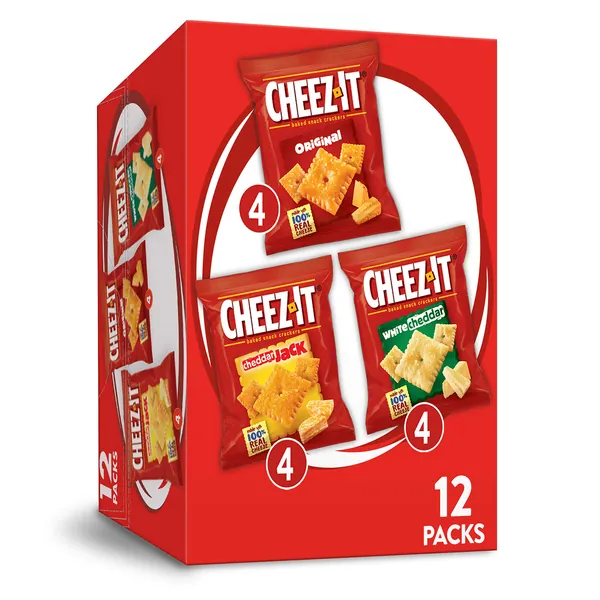 Cheez-It Crackers Variety Snack, 12.1 Ounce