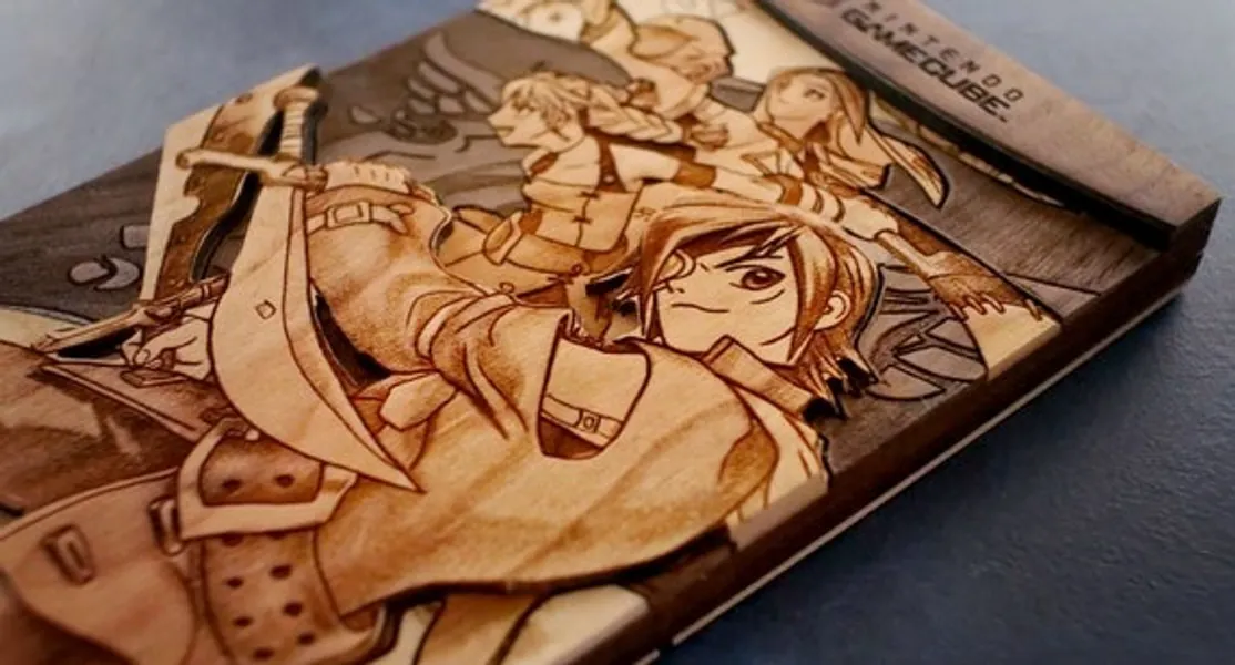 Wooden Skies of Arcadia Gamecube Cartridge - Etsy