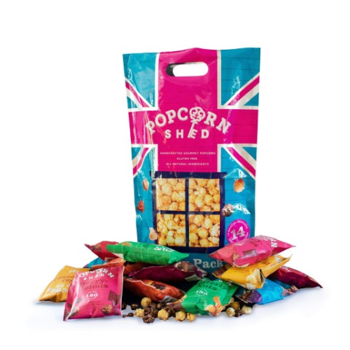 Party Pack Gourmet Popcorn Selection Pack | 7 Different Flavours(Pack of 14)