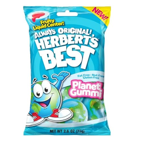 Herbert's Best Gummy Planet Gummi Tik Tok Viral Candy, 75g