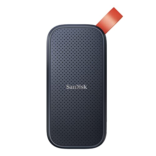 SanDisk 1TB Portable SSD - Up to 800MB/s, USB-C, USB 3.2 Gen 2, Updated Firmware - External Solid State Drive - SDSSDE30-1T00-G26 - New Generation - 1TB