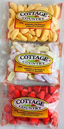 Cottage Country Marshmallow Variety 3 Pack (600g)