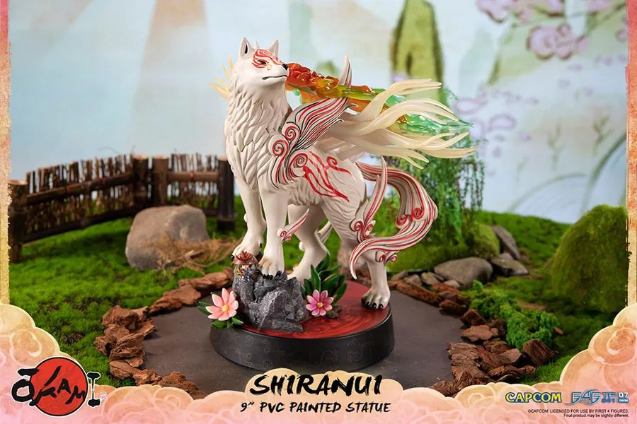 Okami - Shiranui 9" PVC Painted Statue (Standard Pose)