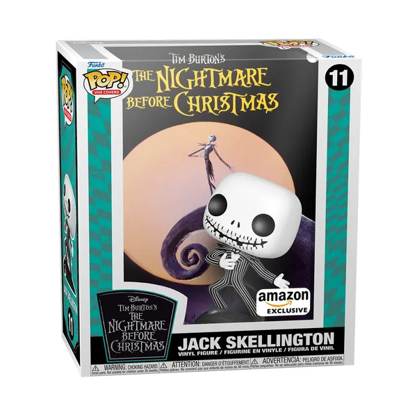 Funko Pop! VHS Cover: Disney - The Nightmare Before Christmas (Amazon Exclusive), Multicolor, 63271 - 