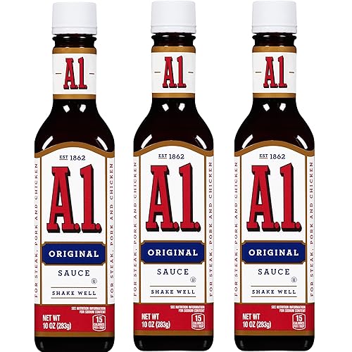 A1 Steak Sauce (Original Sauce) - 283g (3 Pack)