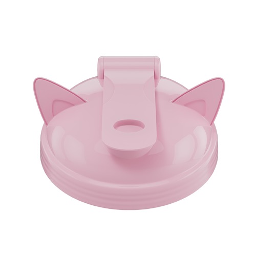Waifu Cups: Cat Ear Lids | Pink