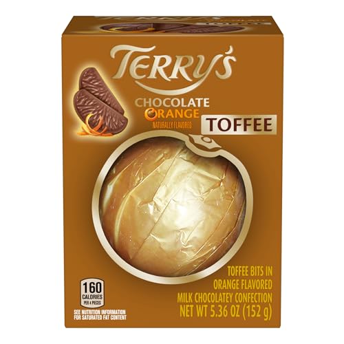 Terry's Milk Chocolate Orange Toffee 5.36 oz Box - Toffee - 5.36 Ounce (Pack of 1)