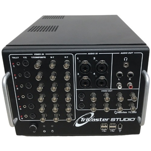 NewTek TriCaster STUDIO TC350 Black production Switcher No HDD