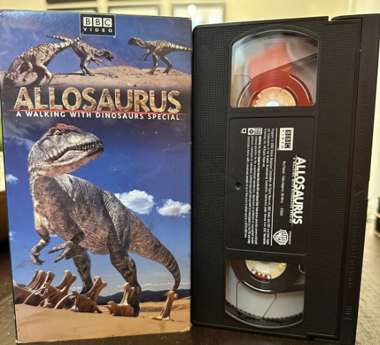 Allosaurus: A Walking with Dinosaurs  Special BBC Video VHS, 2001