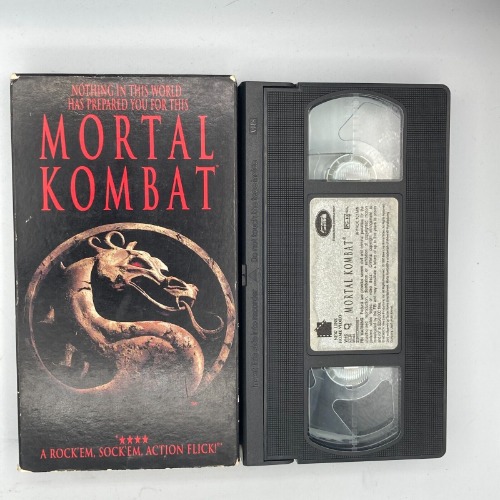 Mortal Kombat (1995), VHS Movie, New Line Home Video (1995), R. Shou CULT