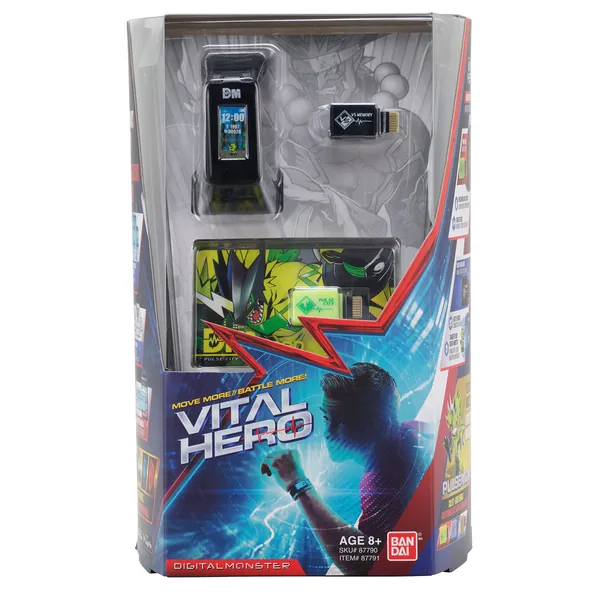 Vital Hero Digimon - Black - Black (Includes "Pulse City" Dim Card)