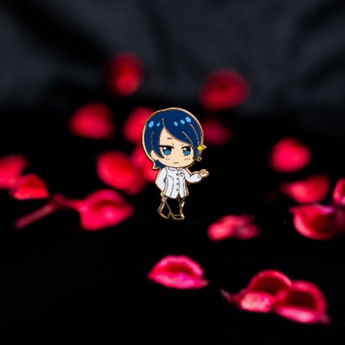 P5 Yusuke "The Fox" Enamel Pin - Simple Rubber Back / [A Grade]