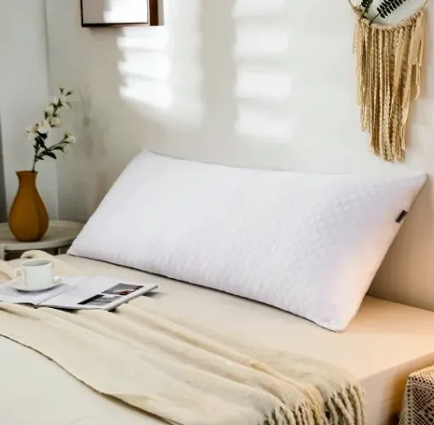 Amazon.com: RGTIME Body Pillow Adjustable Shredded Memory Foam, Long Body Support for Adults, Zippered Bamboo Pillowcase, 20 x 54 Inches : Home & Kitchen