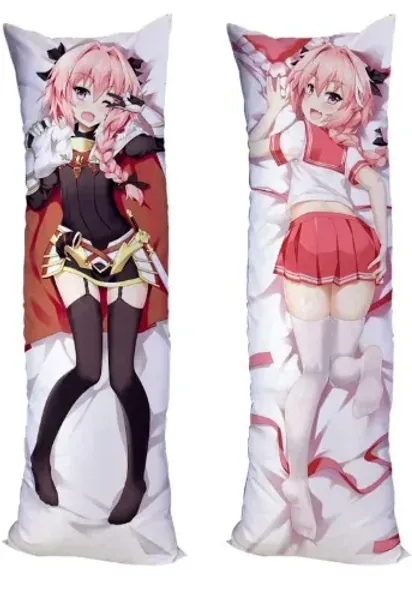 Amazon.com: YEYIXI Fate Apocrypha Astolfo Pillow Cover Peach Skin 150x50cm(59in x 19.6in) Pillowcase : Home & Kitchen