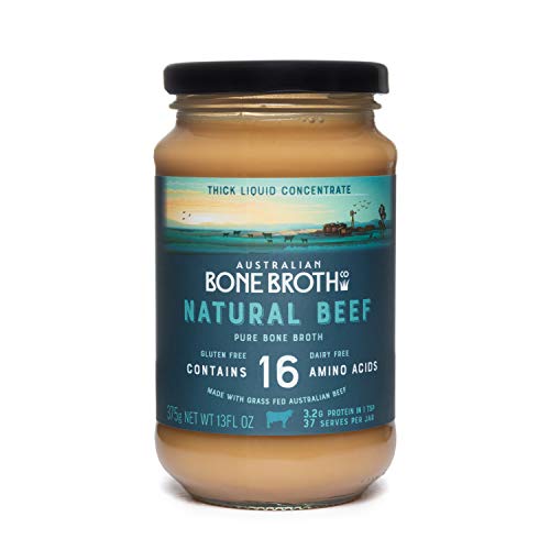 ABBCo Australian Grass-Fed Beef Bone Broth - Natural Beef Broth for Sensitive Tummies, Rich in Collagen and Amino Acids, Gluten & Preservative-Free, Easy Digest