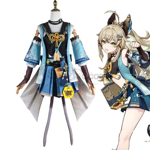 【In Stock】Game Genshin Impact Cosplay Kirara Cosplay Costume Economic Version - XL
