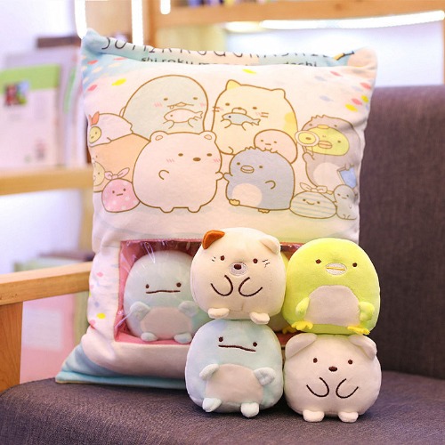 Sumikko Gurashi Plush Toy: Cute, Bio-inspired, Kid's Gift. - C / 50*40cm
