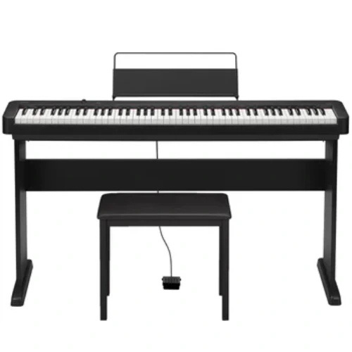 Casio Ultra Compact CSF-10 88 Note Digital Piano Bundle with Bench