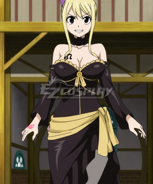 Fairy Tail Leo   Lucy Heartfilia Cosplay Costume