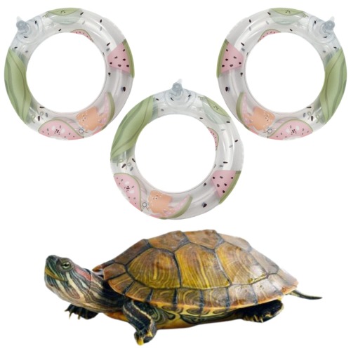 3 Pack Inflatable Turtle Floating Platform