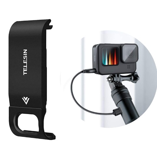 TELESIN Aluminum Battery Cover for GoPro Hero 11