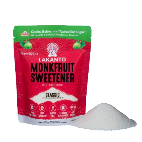 Lakanto Monkfruit Sweetener Classic, 200 g, Classic - 200 g (Pack of 1) $9.23 ($4.62 / 100 g)