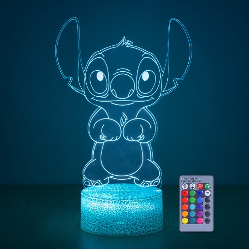 Hoofun 3D Illusion Stitch Night Light
