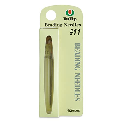 TULIP Beading Needles Size #11 48.5x0.41mm - 4 Needles