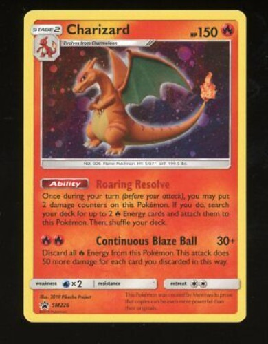 CHARIZARD SM226 Holo Sun &amp; Moon Pokemon Card  | eBay
