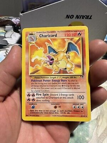 Charizard 3/110 LP+ Legendary Collection Non-Holo Rare Pokemon Card BASE SET  | eBay