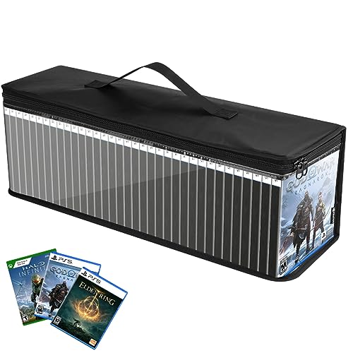 Video Games Storage Bag / 30-35 Game Discs