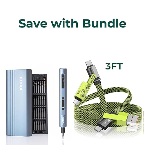 XCOOL Mini Electric Screwdriver 